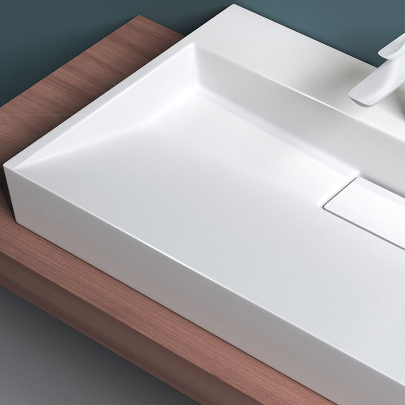 Modern Stone Bathroom Sink Square No Craftsmanship Bathroom Sink