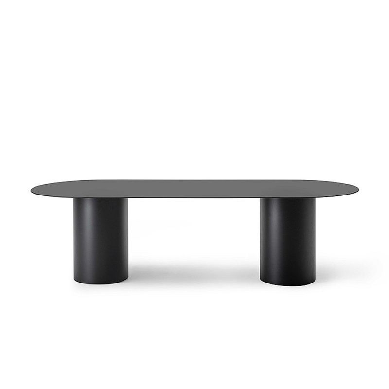 Oval Dining Table Simplicity Style Dinner Table for Home Kitchen Dinner
