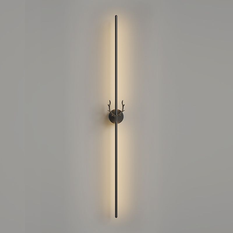 Lumière murale en métal de style moderne Minimaliste de bande LED LED GALCE LEUR POUR LA CHAMBRE