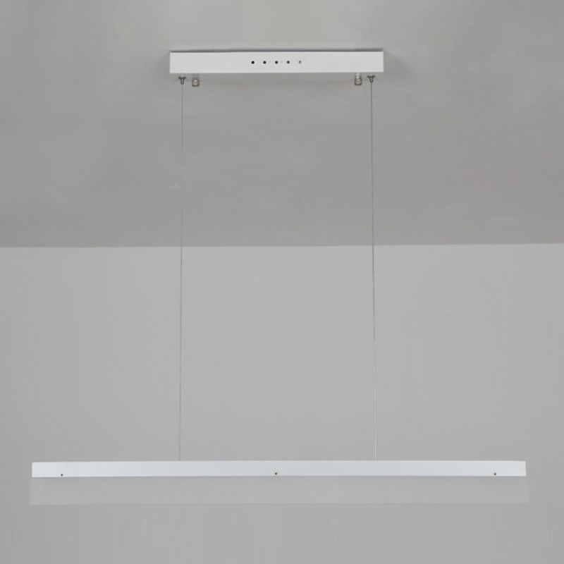 Modern Style Dining Chandelier Lamp Dining Room LED Rectangle Pendant Light Fixture