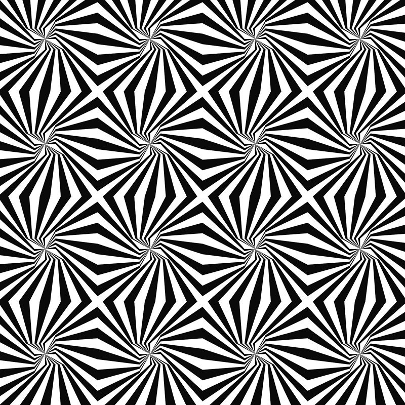 Contemporary Geometry Murals Illustration Mildew Resistant Wall Murals for Bedroom