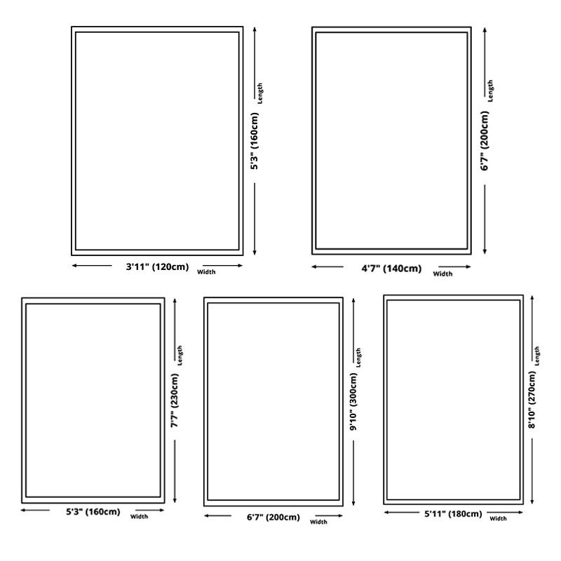 Novelty Color Mixed Animal Fur Print Rug Polyester Eclectic Carpet Easy Care Indoor Rug for Living Room