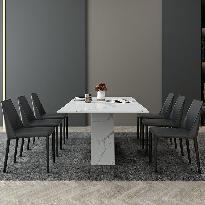 Contemporary 1/2/3/4/5/6/7 Pieces Dining Set Rectangle Dining Table Set