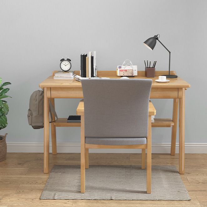 Silla de comedor de lino de estilo contemporáneo, silla tapizada con respaldo sólido individual