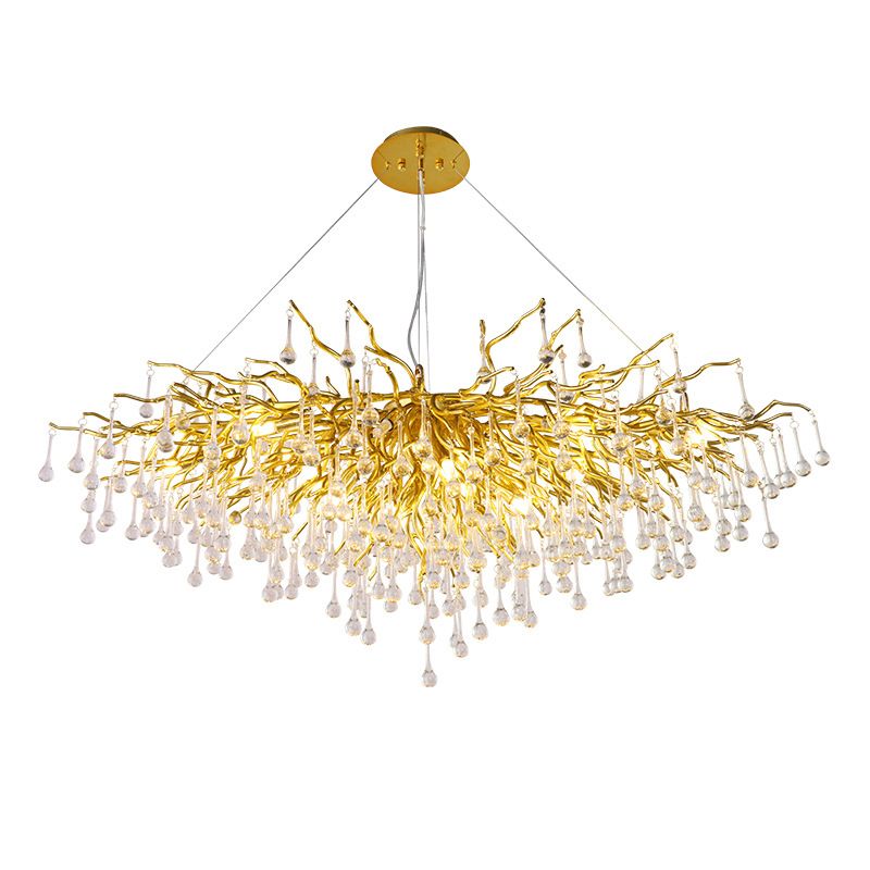 Lampada di fuochi d'artificio ultra-moderna lampada a sospensione metallica Light per il ristorante