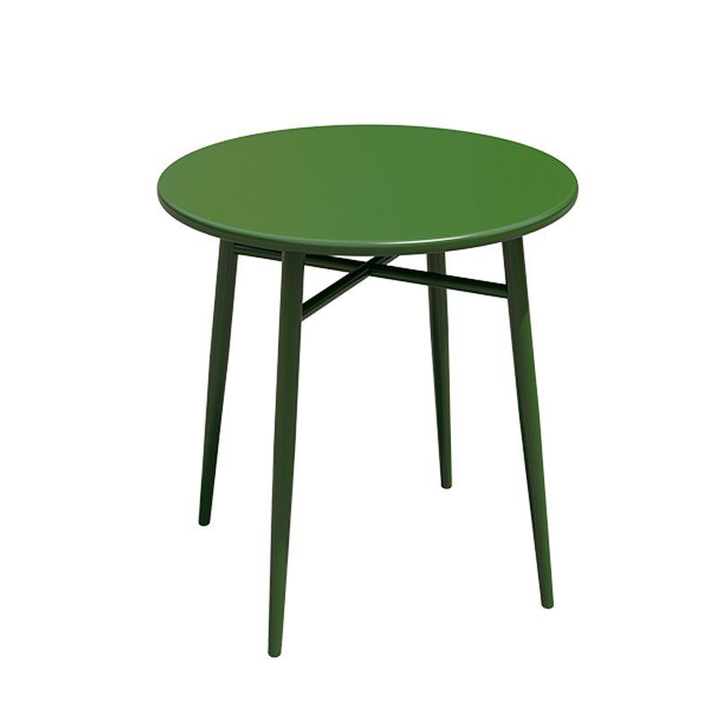Modern Outdoor Bistro Table Set 1/2/5/7 Pcs Green Metal Bistro Set