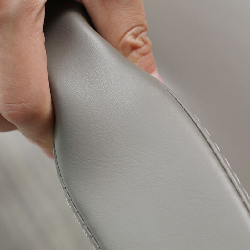 Industrial Style Bar Stool Leather Adjustable Counter Stool for Bristol