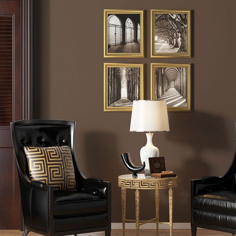 Unpasted Wallpaper Roll Soft Color Non-Woven Cloth Textured Plain Nordic Wall Art