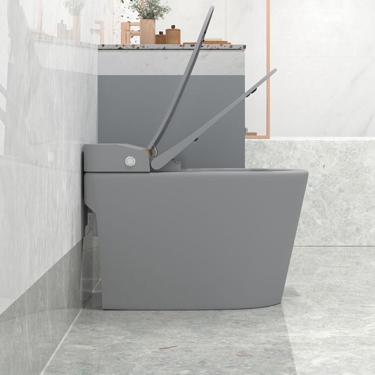 Modern Floor Mounted Urine Toilet Siphon Jet Toilet Bowl with Toilet Seat