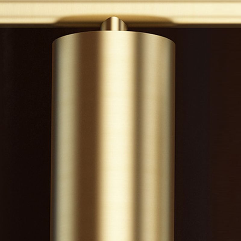 Contemporary Golden Ceiling Light LED Metal Kitchen Island Lighting for Dining Room