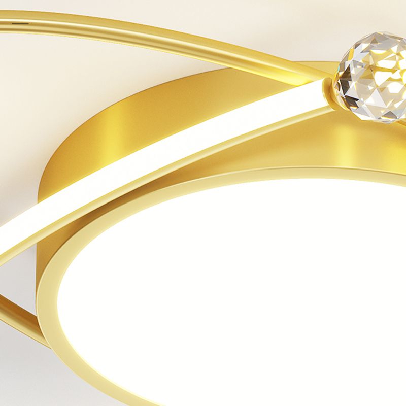 LED Flush Mount Light Modern Ceiling Lamp for Bedroom Living Room