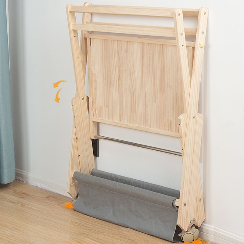Modern Wooden Baby Changing Table Safety Rails Changing Table with Shelf