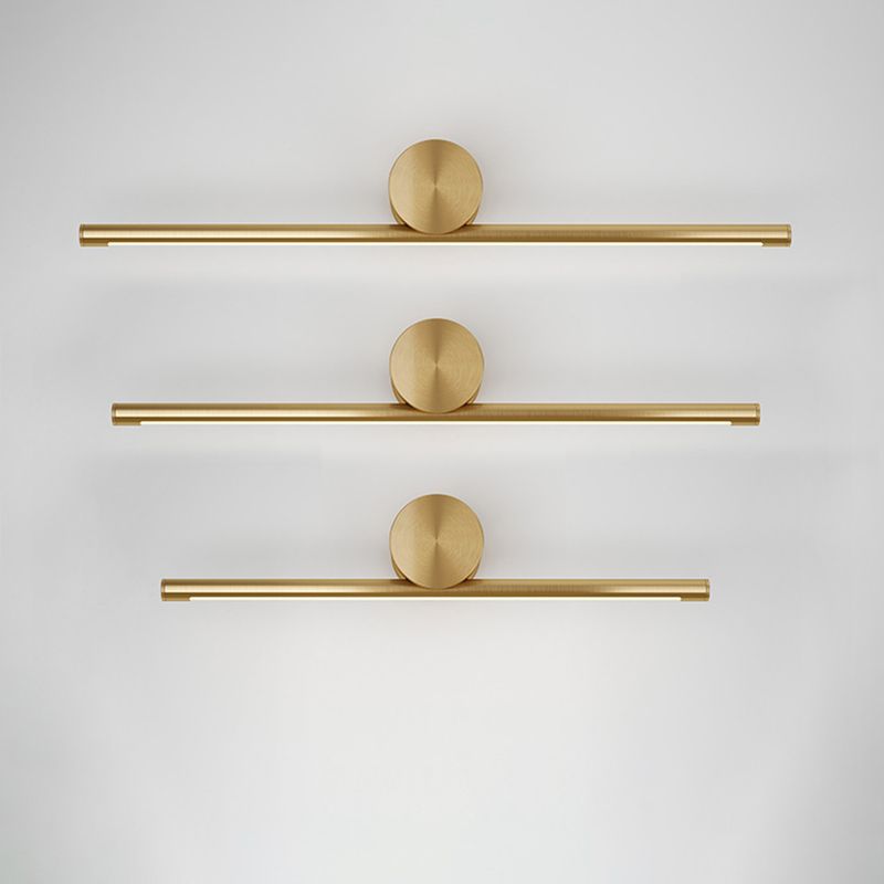 Modern Minimalist Style Linear Vanity Lighting Fixtures Metal Vanity Lights for Toilet