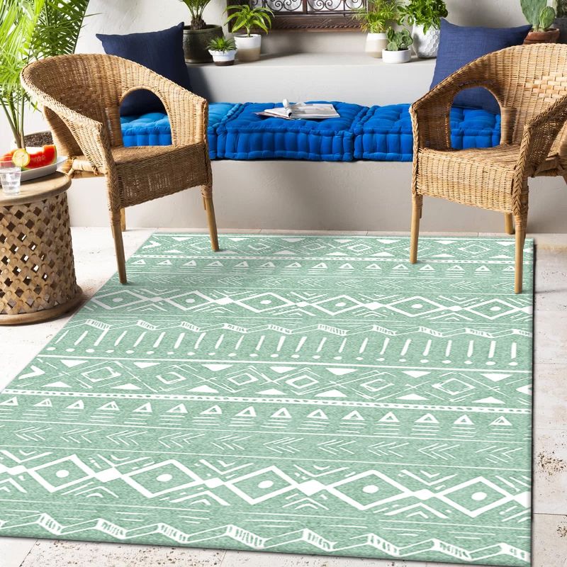 Light Orange Rug Polyester Graphic Rug Non-Slip Backing Rug for Home Decoration