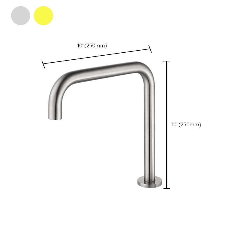 Single Handle Basin Faucet Circular Luxury Vanity Sink Faucet for Bathroom