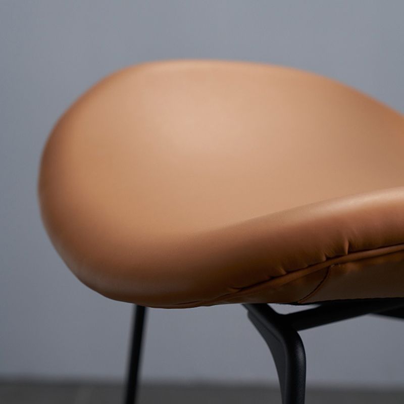 Glam Iron Counter Height Stools Cushion Bar Stool for Bristol