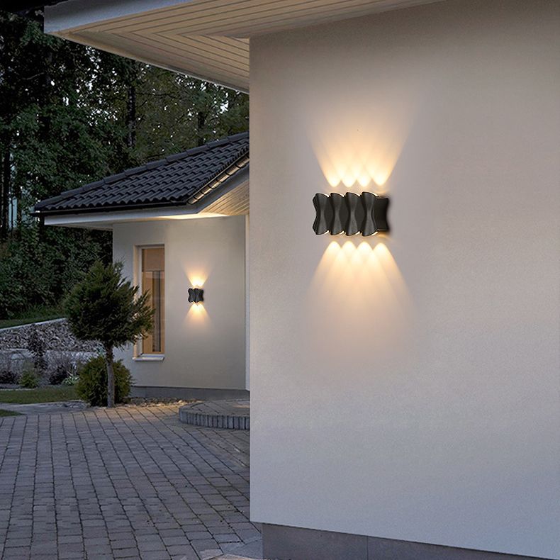 Origami Wall Mounted Lamp Modern Simplicity Aluminum Wall Mount Lamp for Living Room