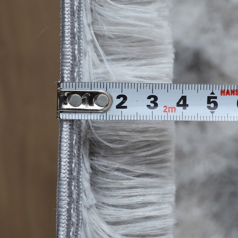 Trendy Modern Tie-dyed Indoor Rug Comfort Shag Rectangle Rug Polyester Stain Resistant Carpet for Living Room