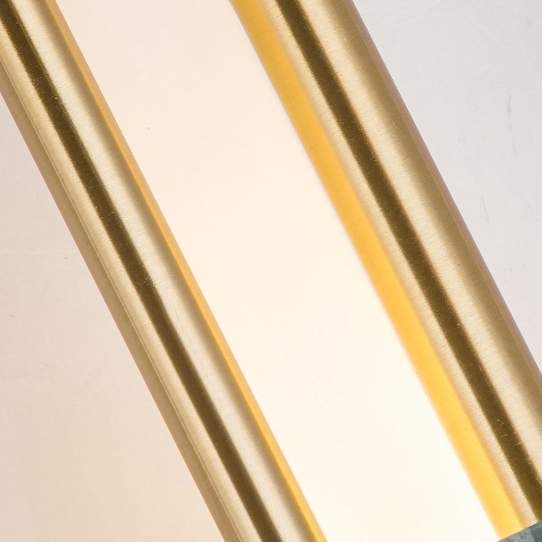 Modern Luxury LED Wall Lamp Iron Cylindrical Wall Sconce with Acrylic Shade