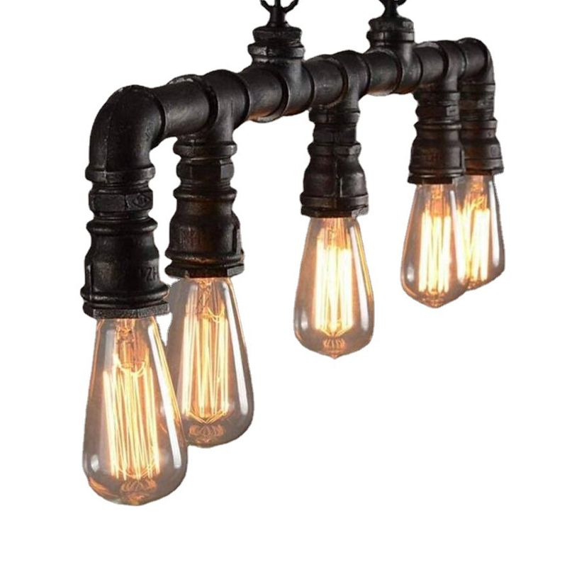 Industrial Island Light Minimalist Pendant Lighting Fixture for Dining Room