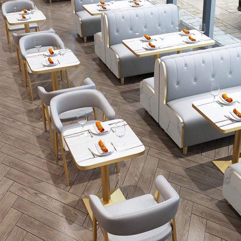 Open Back Dining Arm Chairs Contemporary Upholstered Dining Chairs