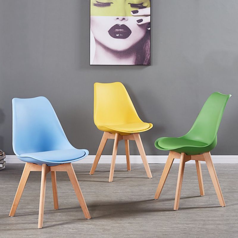 Holz moderner Stil Küche Essstuhl Bunte feste Nebenseitenstühle
