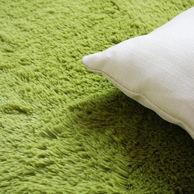 Entspannender Deko-Teppich, mehrfarbiger, einfarbiger Teppich, rutschfeste Unterseite aus Polyester, haustierfreundlicher Teppich für den Innenbereich