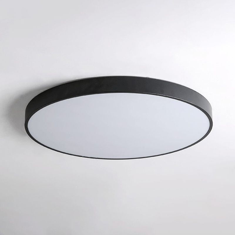 Le bâti affleurant acrylique moderne de plafonniers circulaires de bâti a mené des lumières