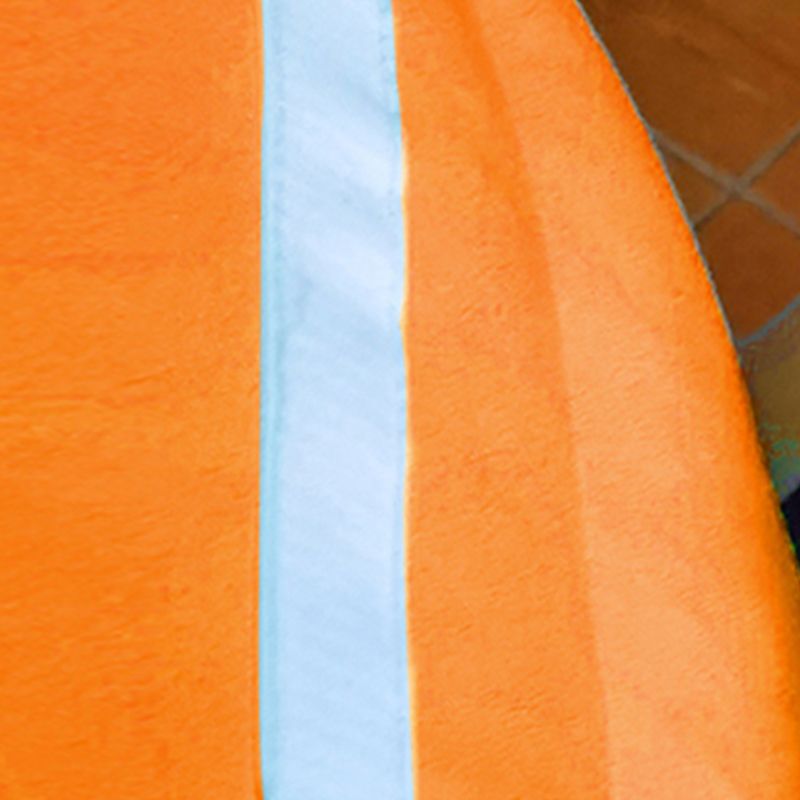 Solid Color Chair Armless Chair with Sewn Pillow Back for Living Room