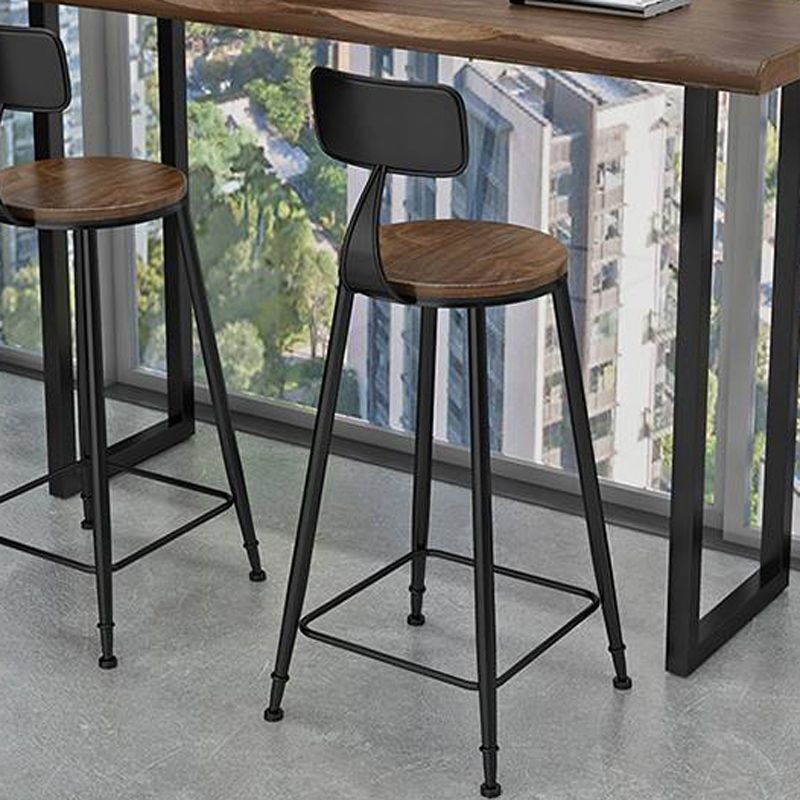 Modern 1/3 Pieces Bar Table Set Rectangle Pine Wood Counter Table with Stools for Balcony