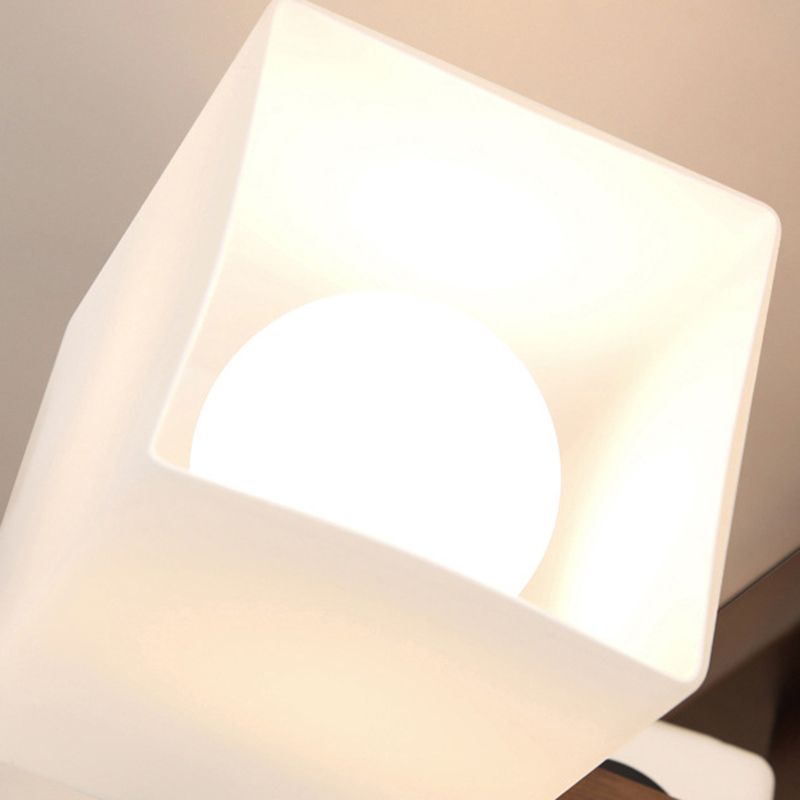 Modern Style Ball Shape Flush Mount Wood Ceiling Light in Brown for Living Room