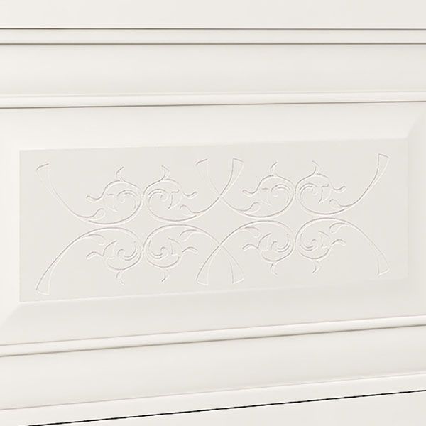 Plastic Contemporary Storage Cabinet for Bedroom Matte Finish Cabinet