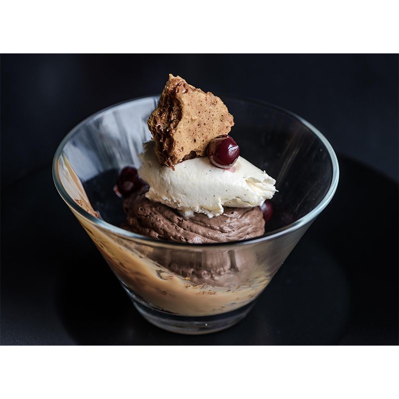 Ice Cream Mural Mildew Resistant Contemporary Style Wall Covering for Commercial Use