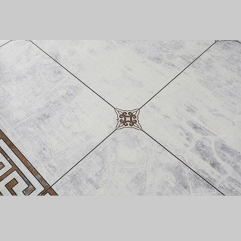 Trendy Marble Surface Print Rug Contemporary Creative Area Rug Polyester Friendly Washable Carpet for Home Decoration