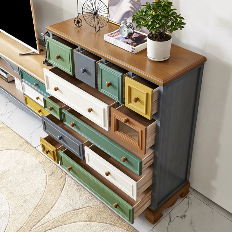 Bedroom Storage Chest Solid Wood Lingerie Chest with Drawers