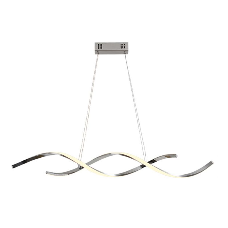 2-Lights Modernist Island Pendants Metal Pendant Lights for Dining Room