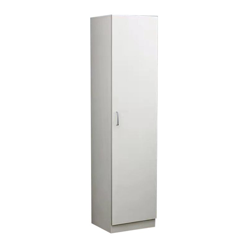 Contemporary White Wardrobe Armoire Hinged Wardrobe Cabinet for Home