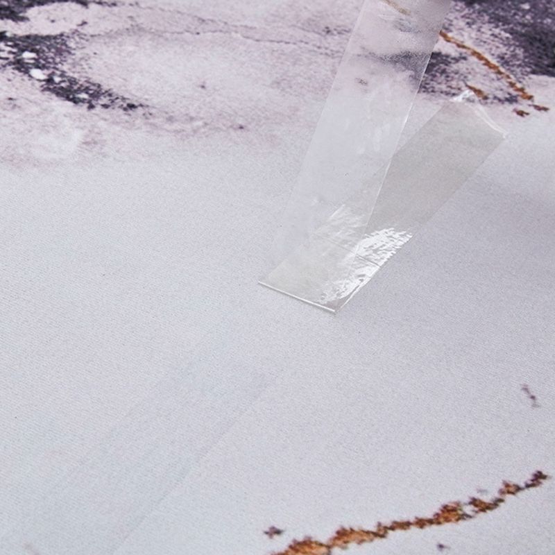 Farbblock Teppich Polyester Fläche Teppich Flecken widerstandsfähiger Teppich für Wohnzimmerdekoration