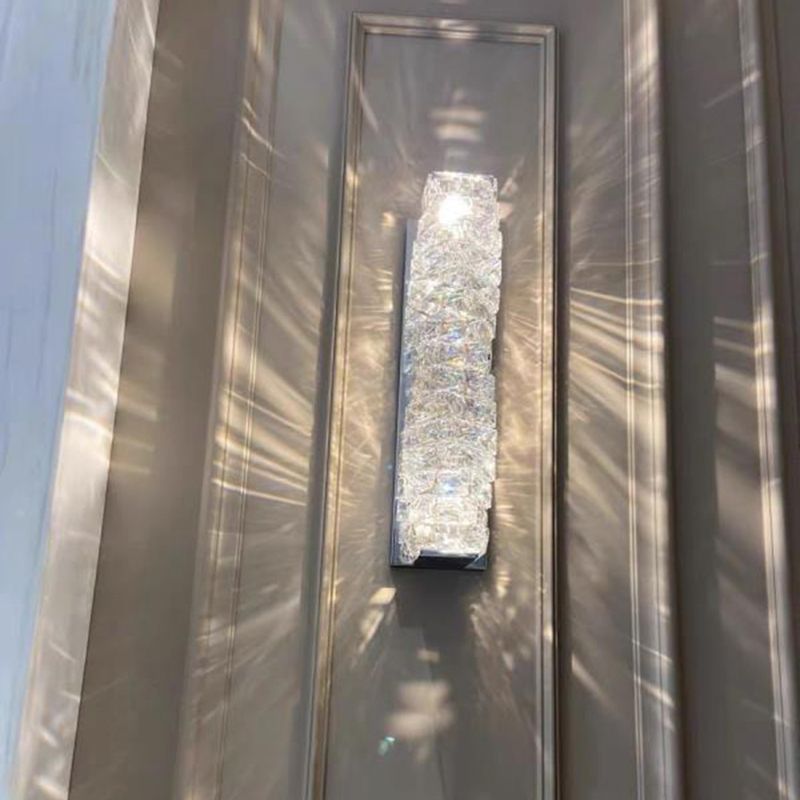 Ligera de pared de cristal de estilo de pared de tira múltiple de luz para el comedor para comedor