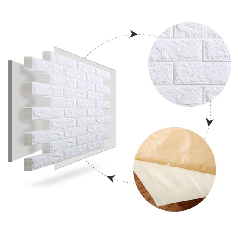 Modern Panel PVC 3D Embossed Self-Adhesive Paintable Indoor Wall Ceiling