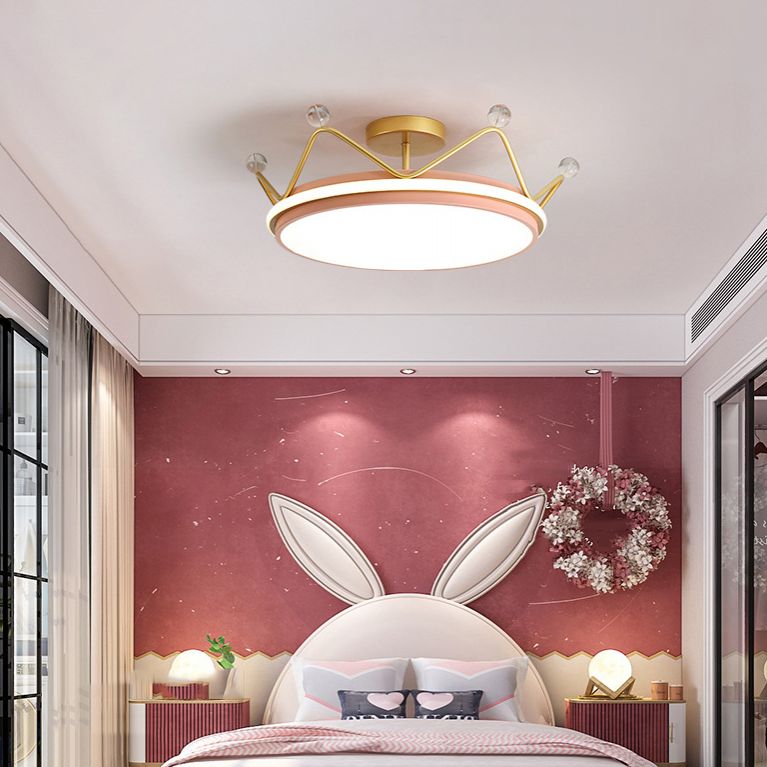 Colorful Flush Mount Ceiling Light Modern LED Flush Mount Ceiling Fixture