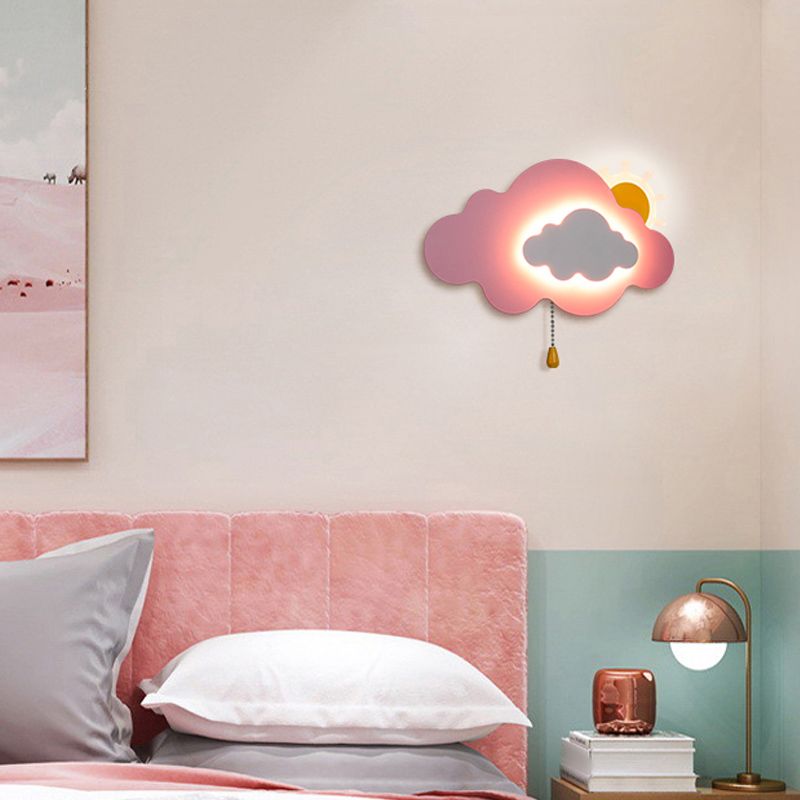 Modern Style Unique Shape Wall Sconce Metal Wall Light for Bedroom