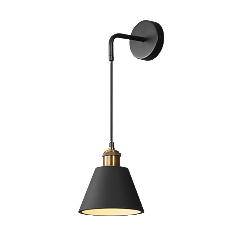 Nordic Style Colorful Wall Light Geometry Shape Adjustable Wall Lamp for Bedroom