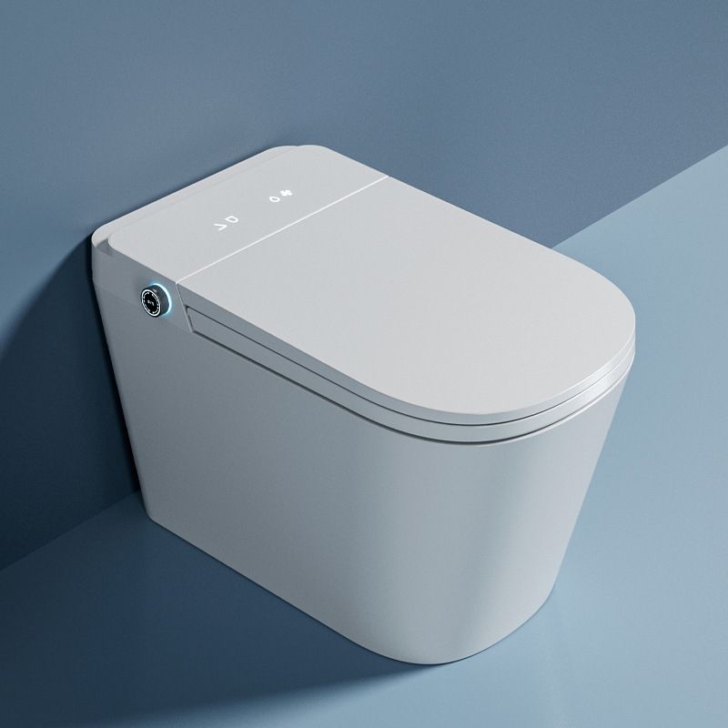 Modern Heated Seat Floor Mounted Urine Toilet Siphon Jet Toilet Bowl with Toilet Seat