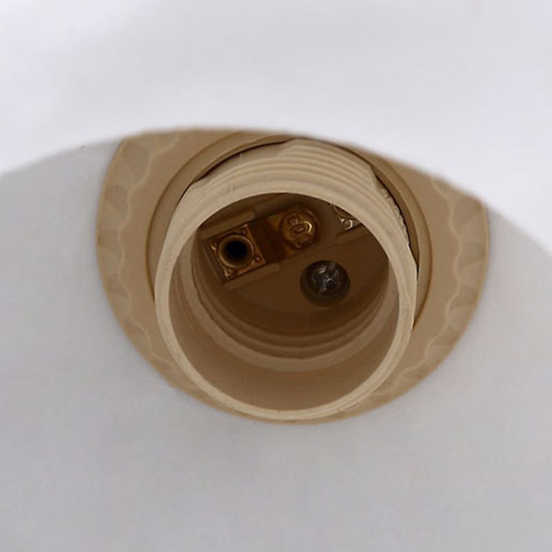 Modern Style Ball Shape Flush Mount 5-Lights Glass Ceiling Light for Bedroom
