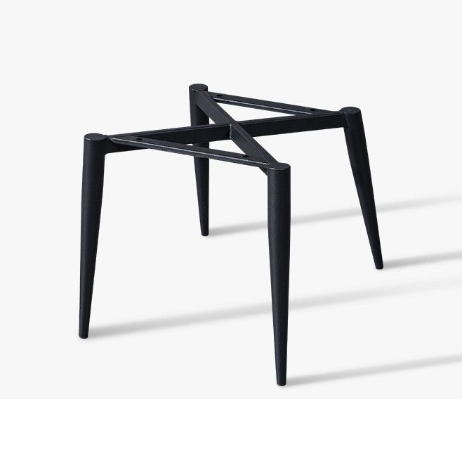 Silla de comedor tapizada de metal con respaldo industrial para el hogar (juego de 2)