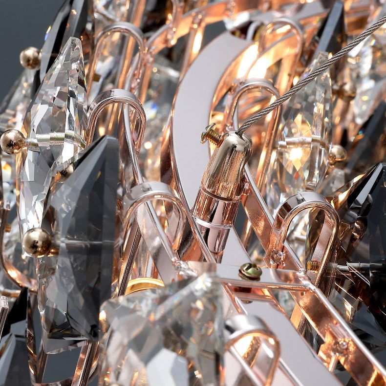 Funzione illuminazione sospesa a sospensione in stile moderno per sala da pranzo soggiorno