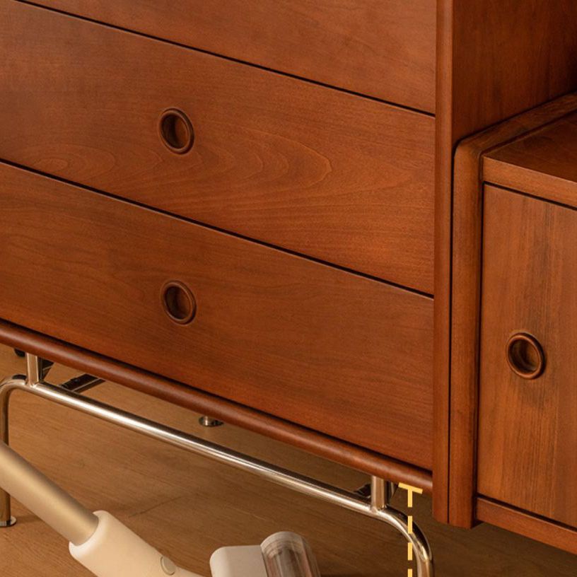 Modern Storage Chest Solid Wood Storage Chest Dresser with Drawers