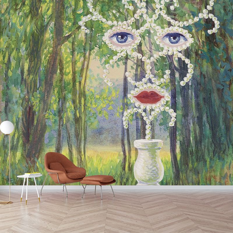 Surreale Wandpapier-Wandbilder in Originalgröße, Pastellfarben, Rene Magritte Sheherazade-Gemälde, Wanddekoration, individueller Druck