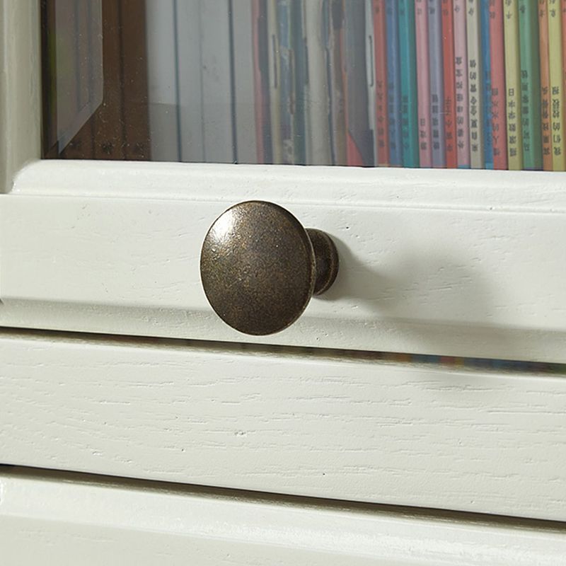 Modern Bookshelf Closed Back Standard Wooden Bookcase for Study Room